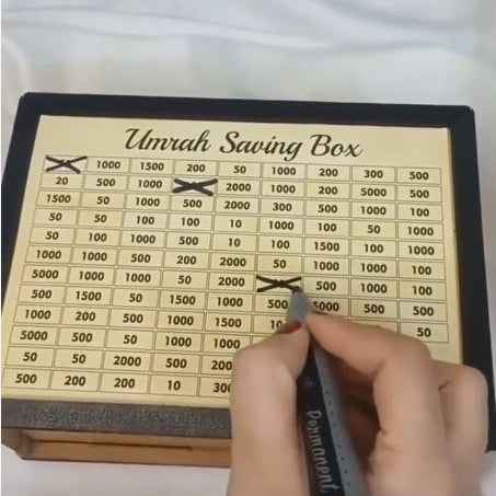 Umrah saving box