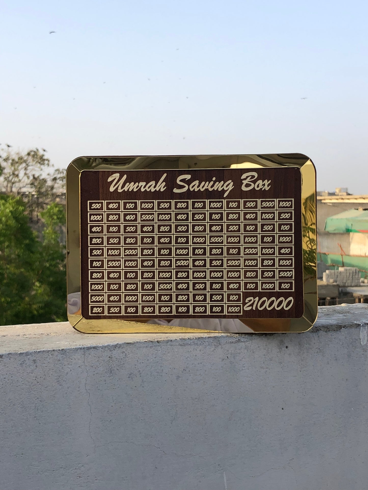 Umrah saving box