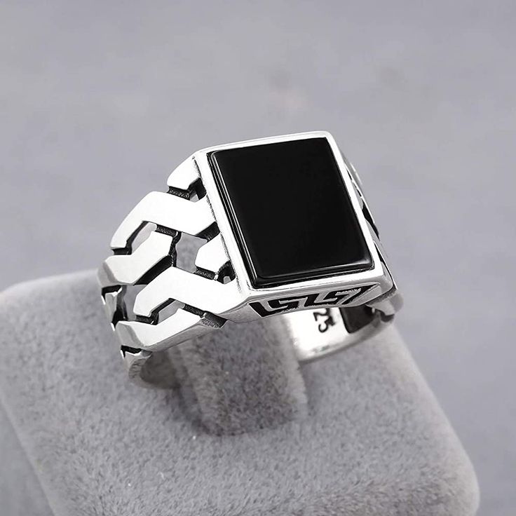 BLACK ONYX RING - TURKISH COLLECTION 925