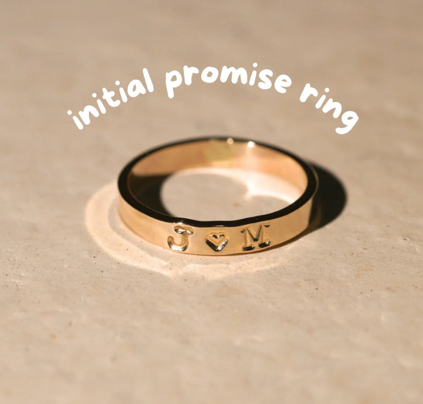 INITIAL PROMISE RING