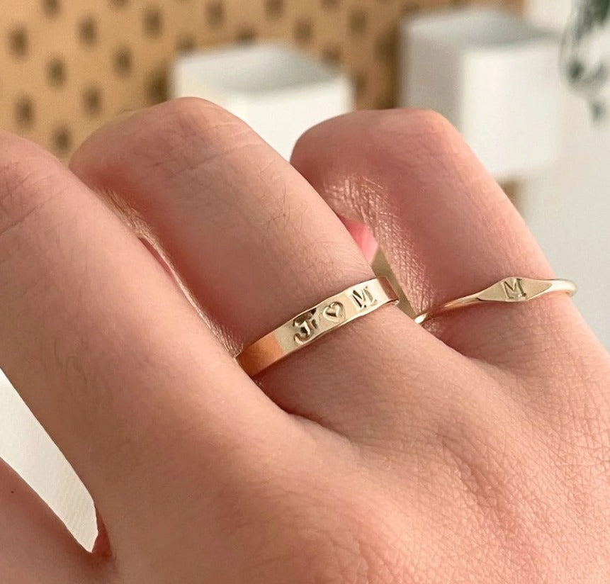 INITIAL PROMISE RING