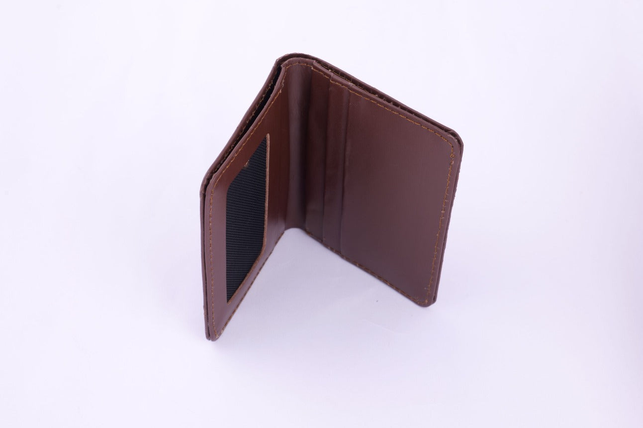 Leather card plus cash holder