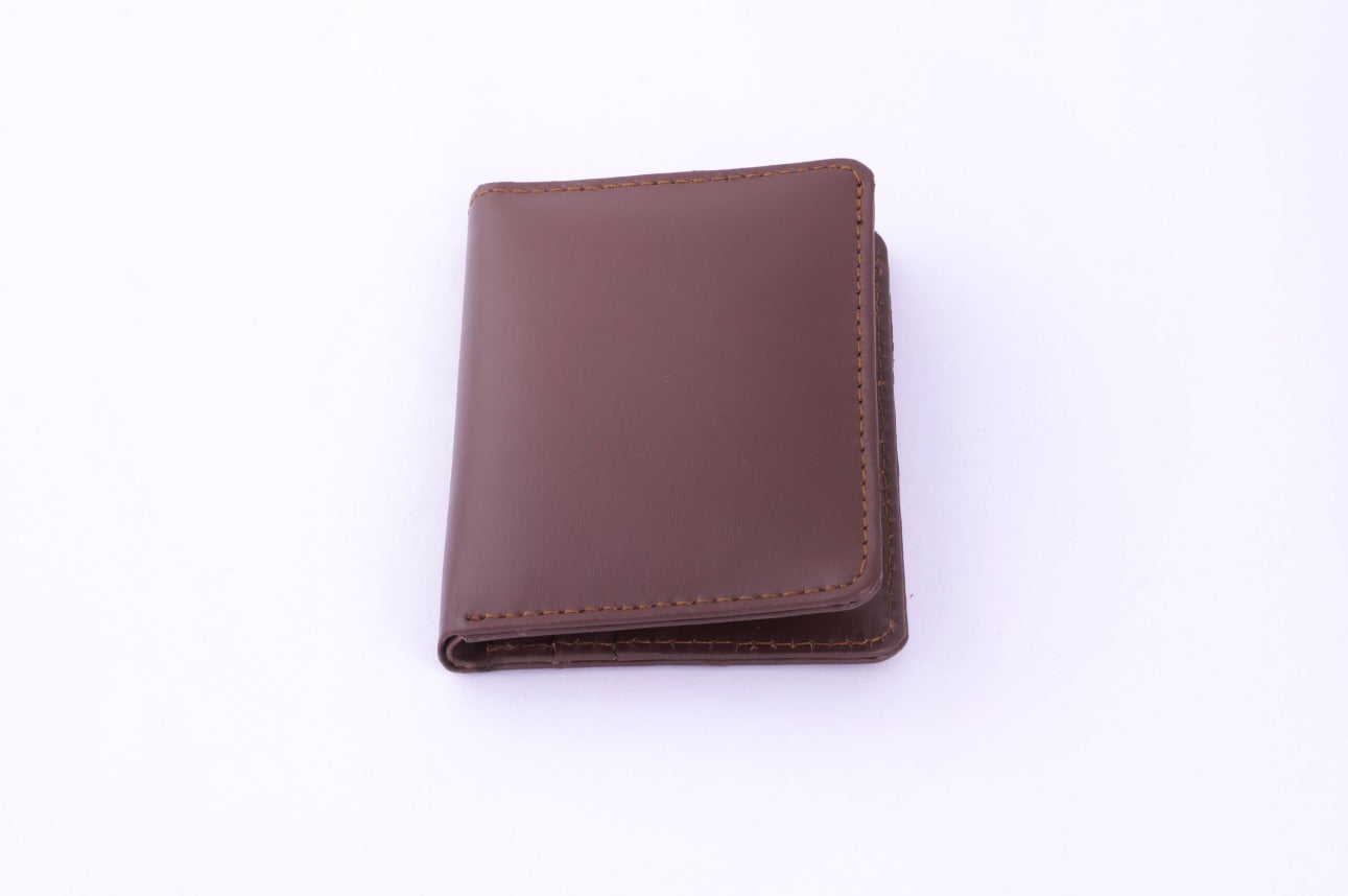 Leather card plus cash holder